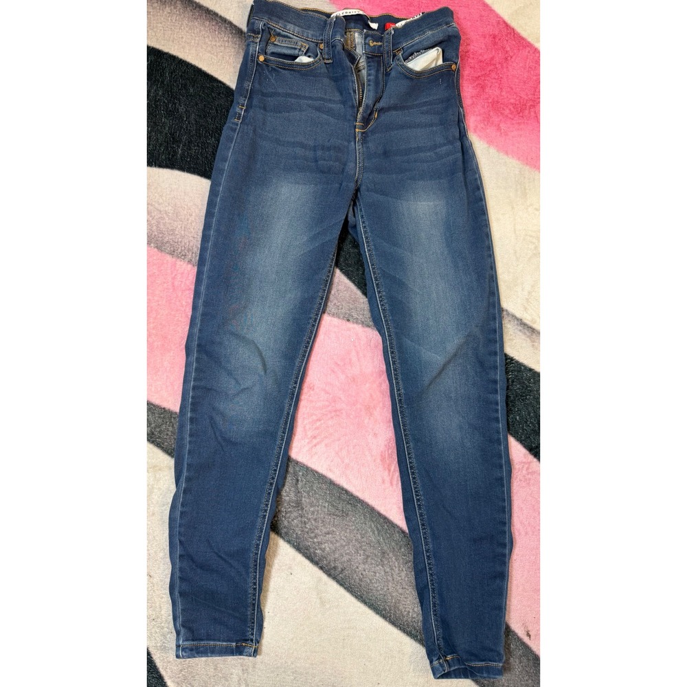 Celebrity Pink The Spice Skinny Jeans Dark Wash High Rise Denim Size 0 24